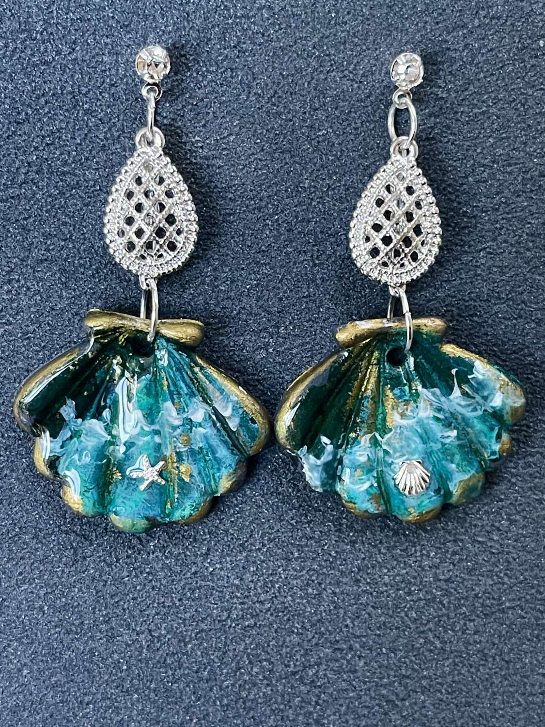 Sea shell ocean Earrings Sea shell ocean Earrings