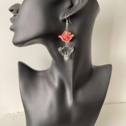 Winter Stag Earrings