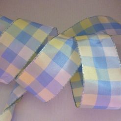 Golden Wire Edged Ribbon 38mm x 1 Metre  Xmas Crafts, Wreath, Wrapping, Cakes FREE SHIPPING