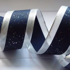 Golden Wire Edged Ribbon 38mm x 1 Metre  Xmas Crafts, Wreath, Wrapping, Cakes FREE SHIPPING
