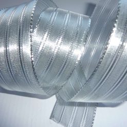 Golden Wire Edged Ribbon 38mm x 1 Metre  Xmas Crafts, Wreath, Wrapping, Cakes FREE SHIPPING