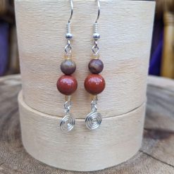 Gemstone Necklace Set - Jasper earth tones 2 Gemstone Necklace Set - Jasper earth tones 2