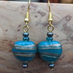 Fairy Earrings - blue spot Jasper