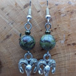Fairy Earrings - blue spot Jasper