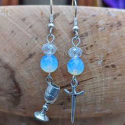 Fairy Earrings - blue spot Jasper
