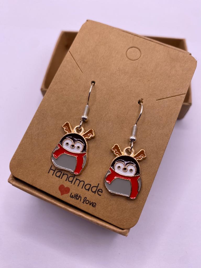 Christmas Penguin Earrings Christmas Penguin Earrings