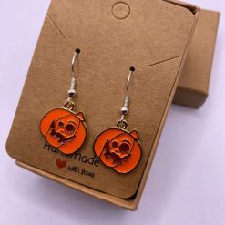 Halloween Pumpkin Earrings