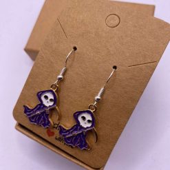 Halloween Grim Reaper Earrings