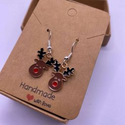 Christmas Rudolf Earrings