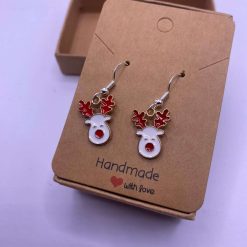 Christmas Rudolf Earrings