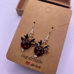 Christmas Rudolf Earrings