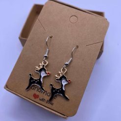 Christmas Rudolf Earrings