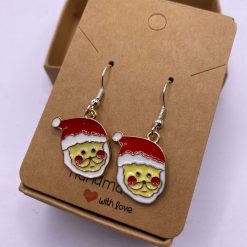 Christmas Santa Earrings