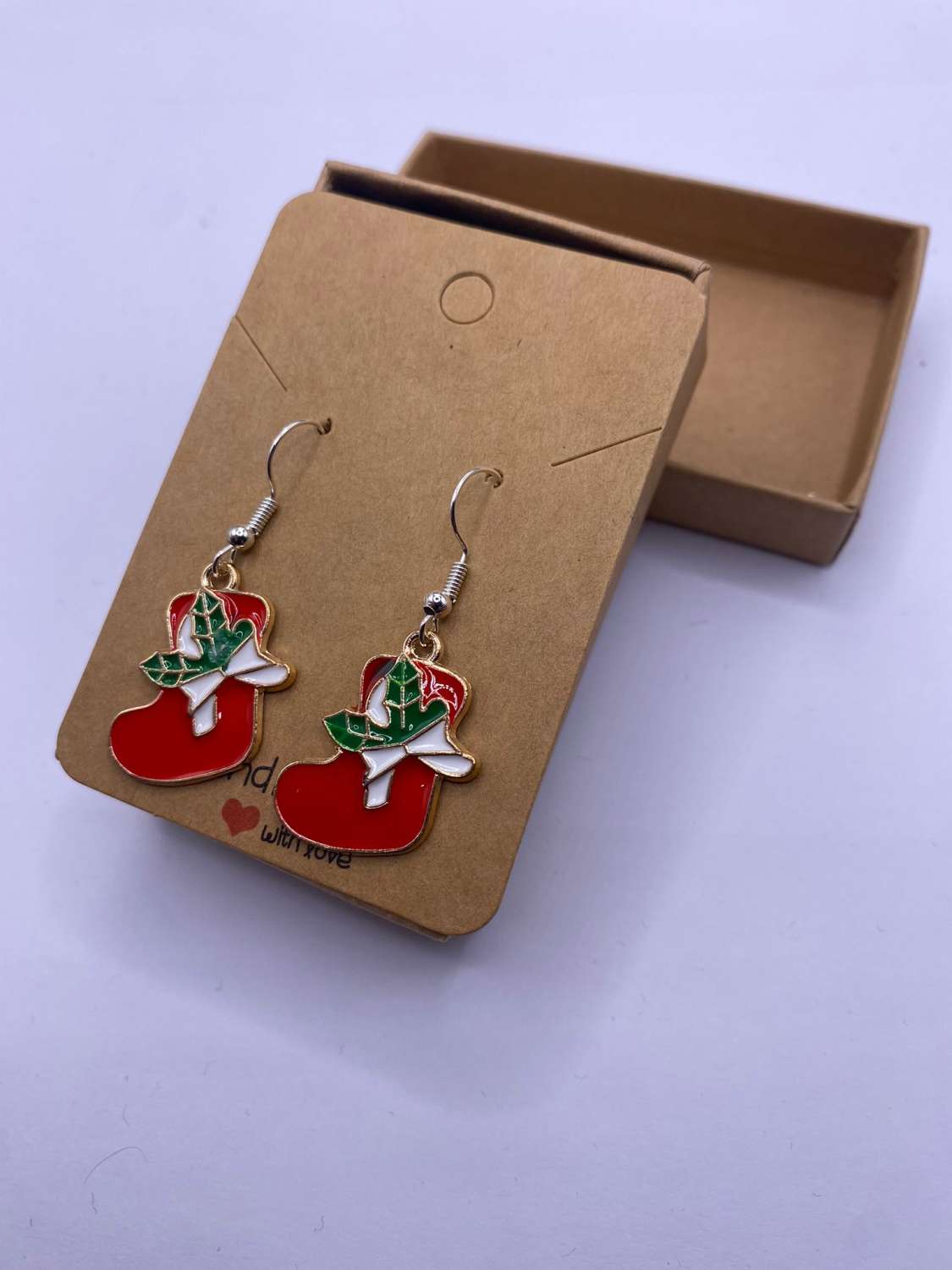 Christmas Stocking Earrings Christmas Stocking Earrings