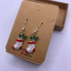 Christmas Stocking Earrings