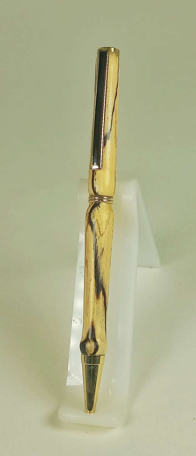 Ballpoint pen (1522) in Spalted Beech Ballpoint pen (1522) in Spalted Beech