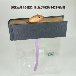 Mouse Bookmark (No12) in Juniper wood
