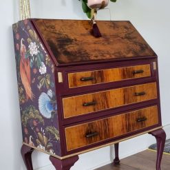 Antique vintage writing desk bureau