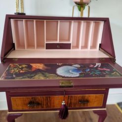 Antique vintage writing desk bureau 11 Antique vintage writing desk bureau 11