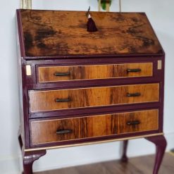Antique vintage writing desk bureau 10 Antique vintage writing desk bureau 10