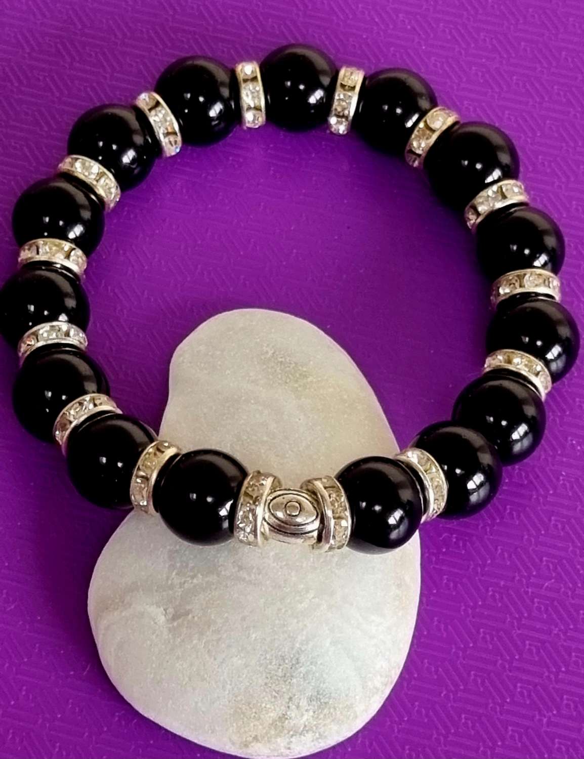 Bracelet wire wrapped and beaded Bracelet wire wrapped and beaded