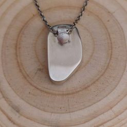 Fine Silver Abalone Shell Pendant 5 Fine Silver Abalone Shell Pendant 5