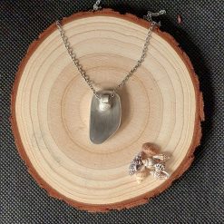 Fine Silver Abalone Shell Pendant 3 Fine Silver Abalone Shell Pendant 3