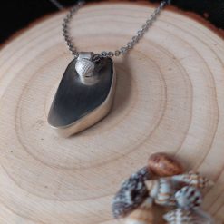 Fine Silver Abalone Shell Pendant 4 Fine Silver Abalone Shell Pendant 4
