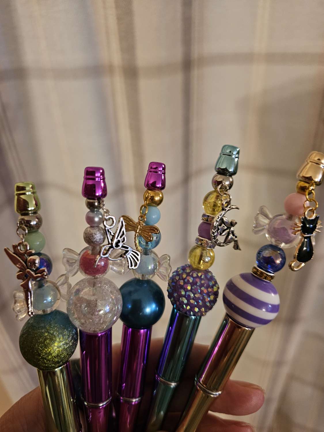 Bead Pens with Charms Bead Pens with Charms