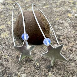 Pull through drop earrings - Dazzle