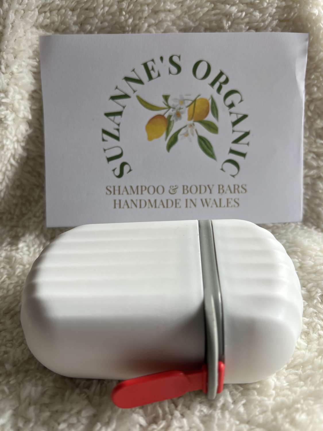 Travel Organic Shampoo & Body Bar with watertight container Travel Organic Shampoo & Body Bar with watertight container
