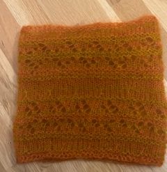 Gorgeous Mohair Lacy Cowl 2