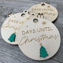 Christmas countdown bauble