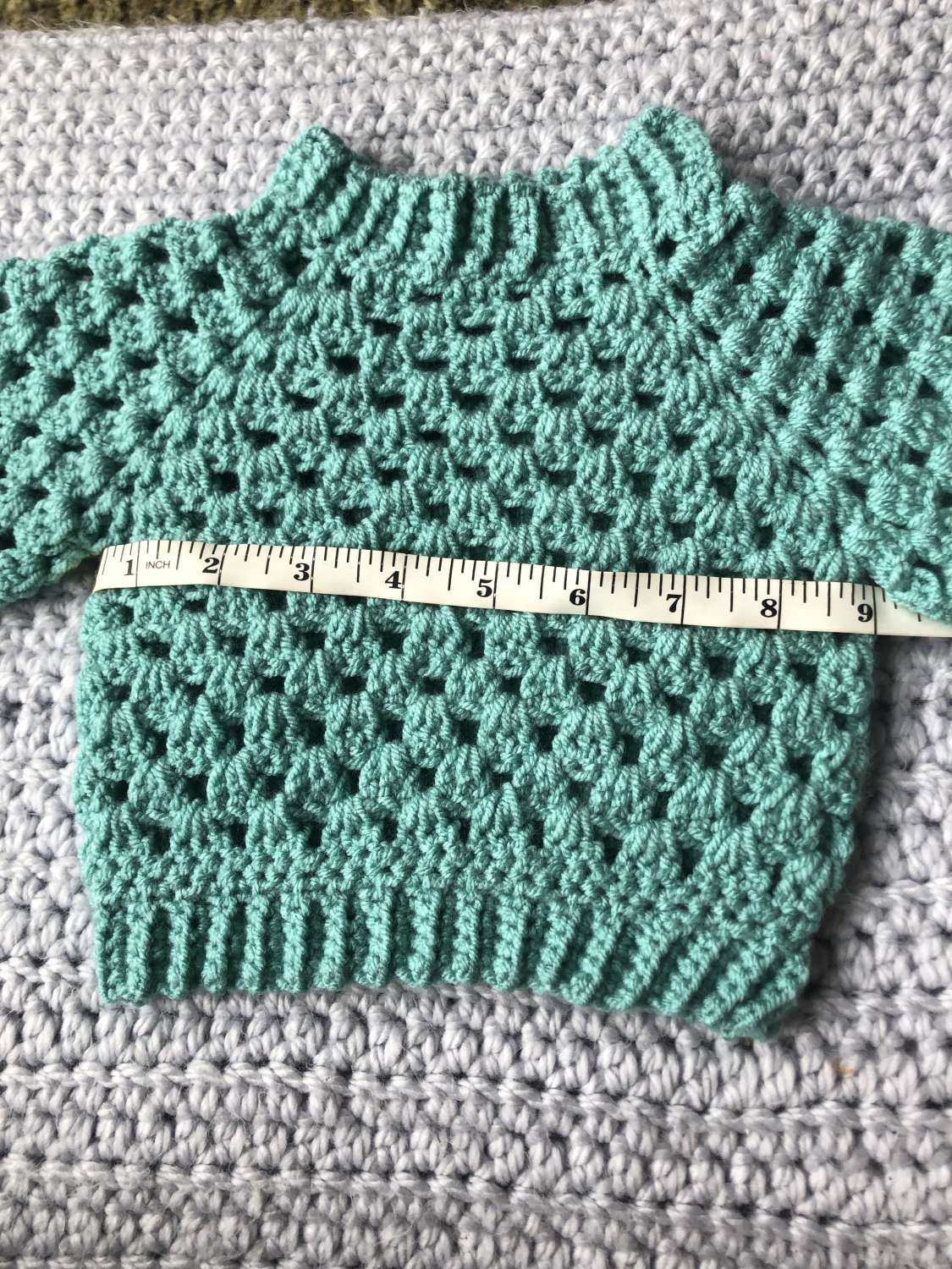 Newborn crochet jumper MadeMe