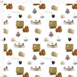 Festive Fabric(s) Shapes Basic Cotton By KABFA Designs 4