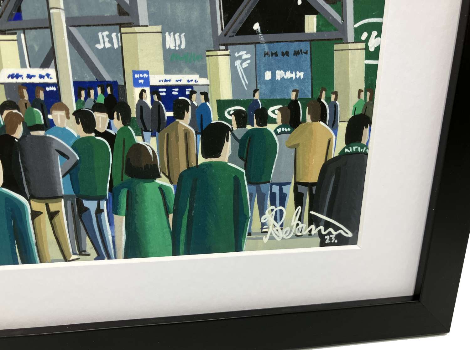 New York jets MetLife stadium framed NFL american Football art print andrewrobinsonart andrew robinson art andrew robinson artist watermarkedwhite watermark37 New York. Framed & Unframed NFL Fine Art Print, American Football, Jets Stadium Gift 3