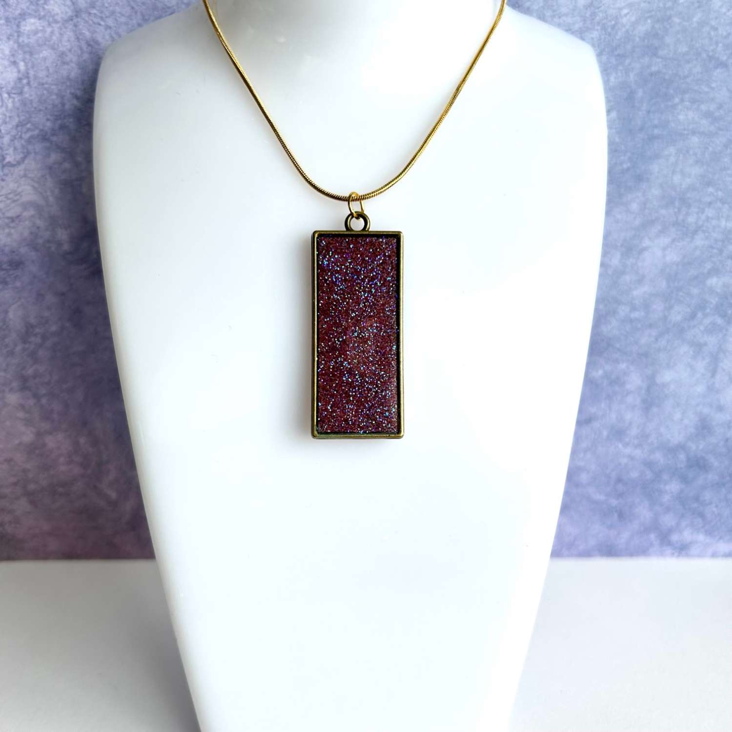 Pendant - Blue/Purple Sparkle Pendant - Blue/Purple Sparkle