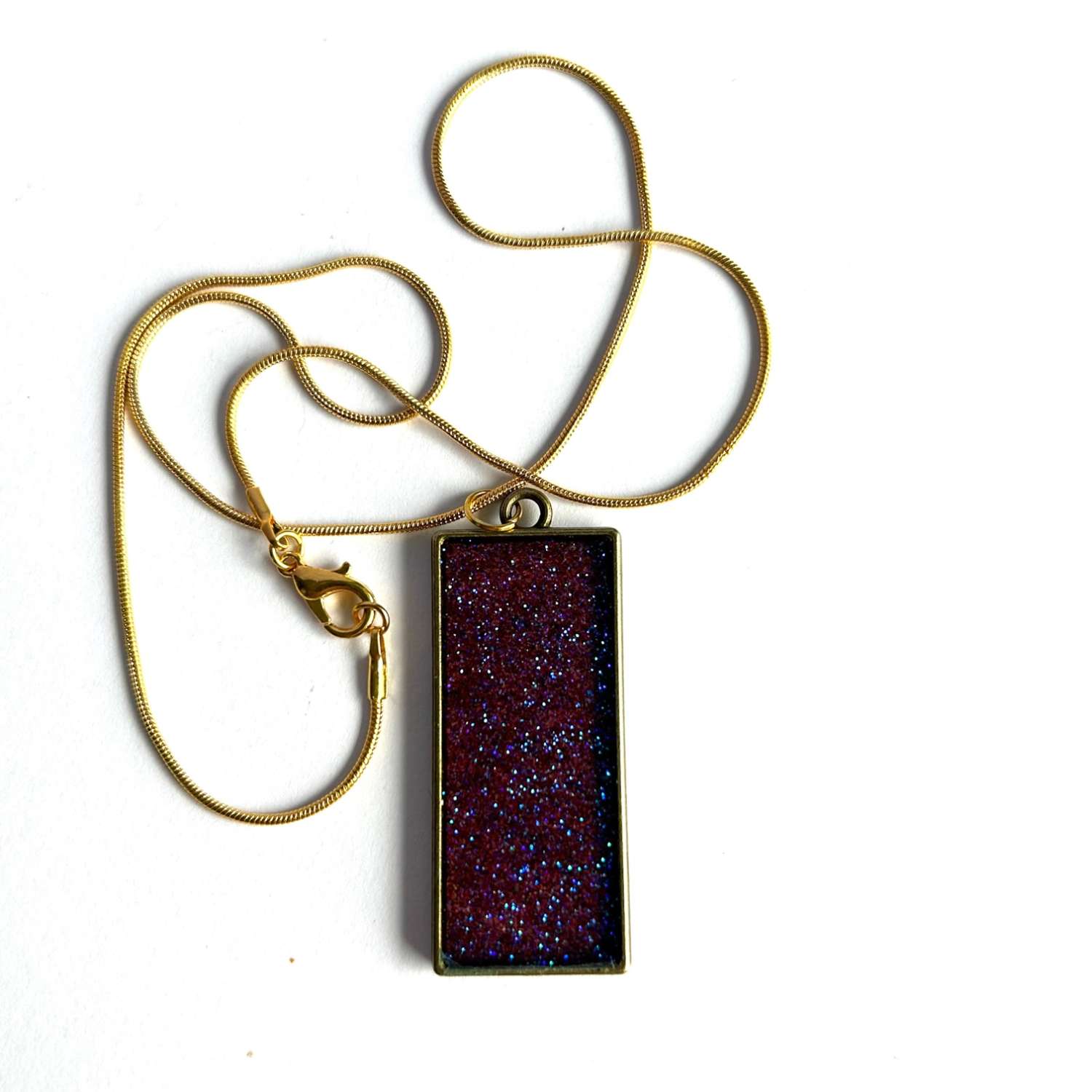 Pendant - Blue/Purple Sparkle Pendant - Blue/Purple Sparkle