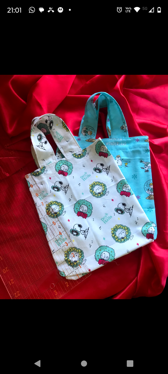 Children's Christmas Themed Tote Bag MadeMe