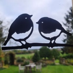 Rusty Metal Robin and Chick
