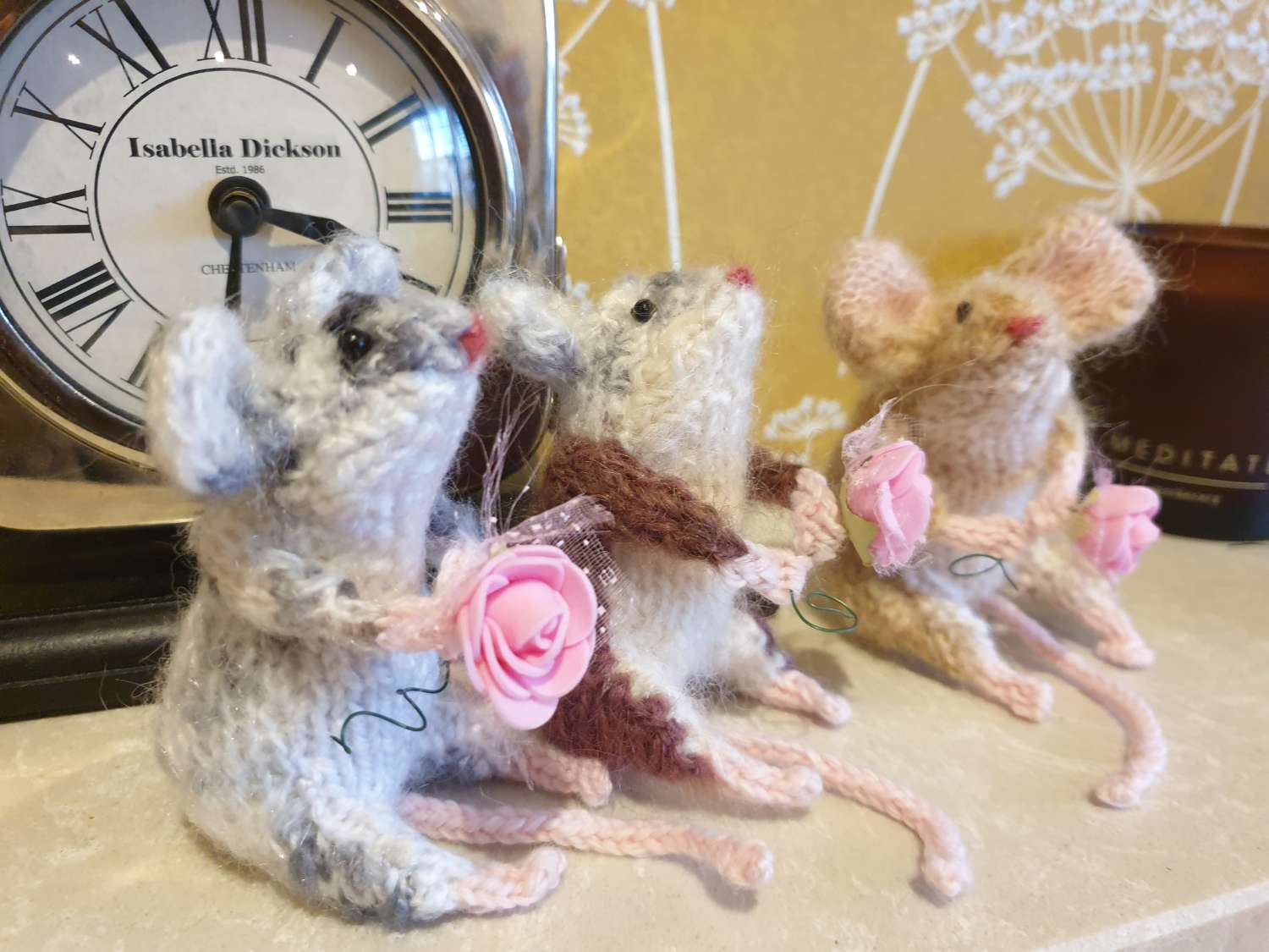 Knitted cute mouse Knitted cute mouse
