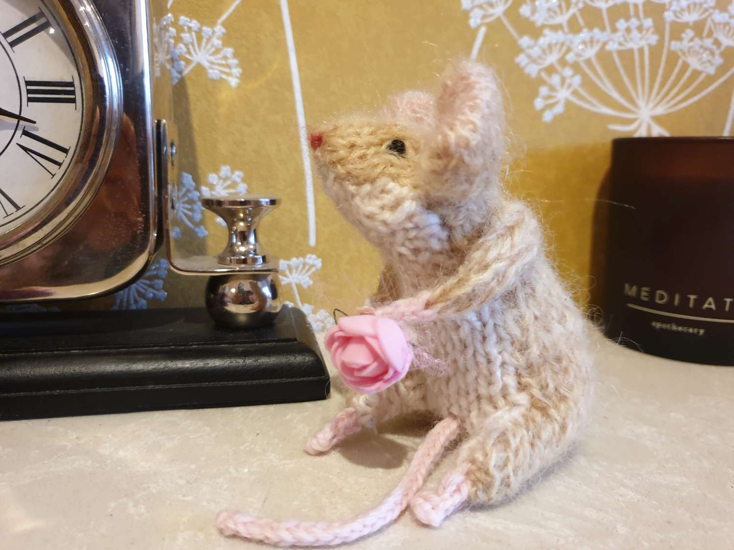 Knitted cute mouse Knitted cute mouse