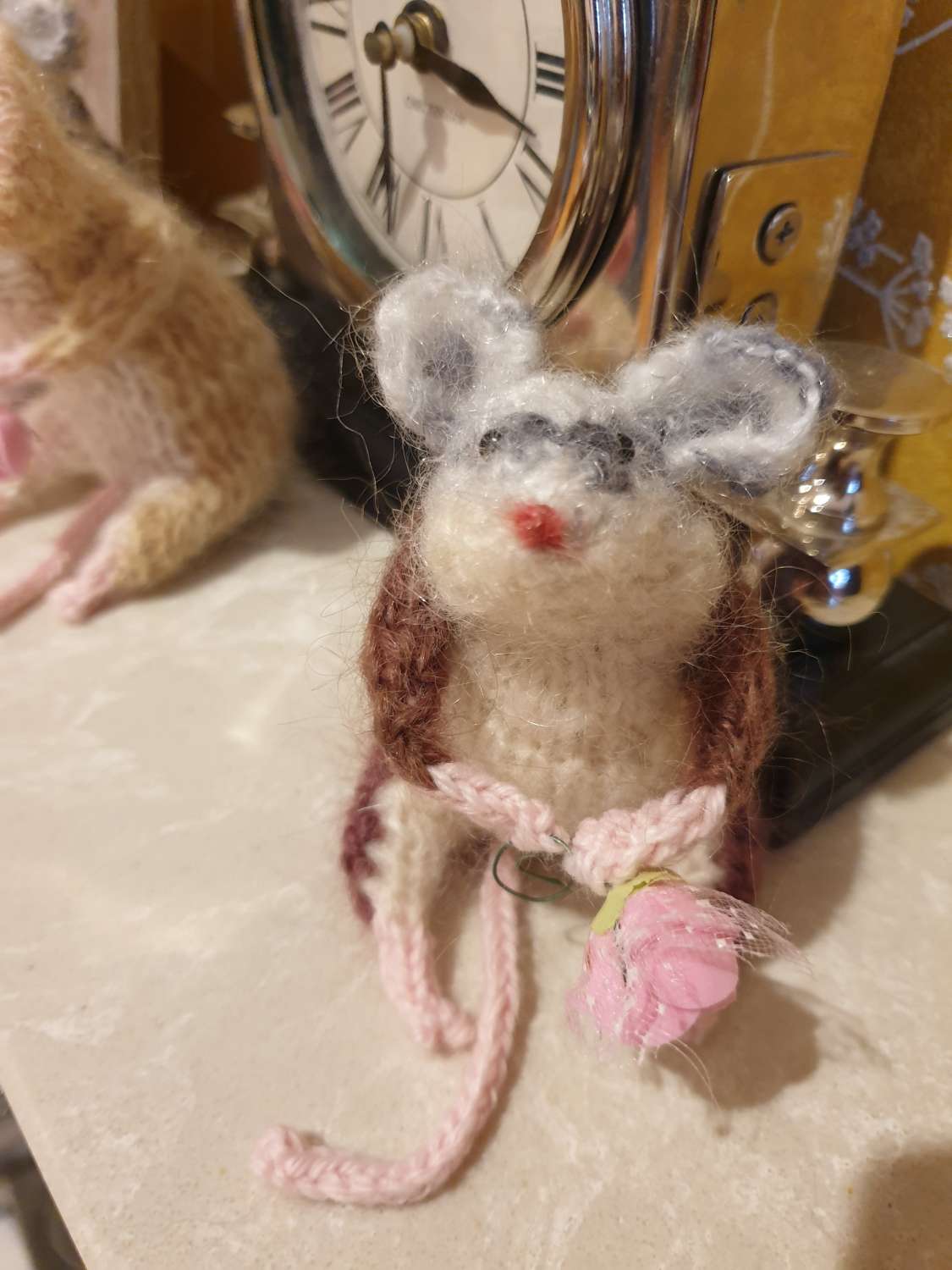 Knitted cute mouse Knitted cute mouse