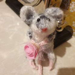 Knitted cute mouse 1 Knitted cute mouse 1