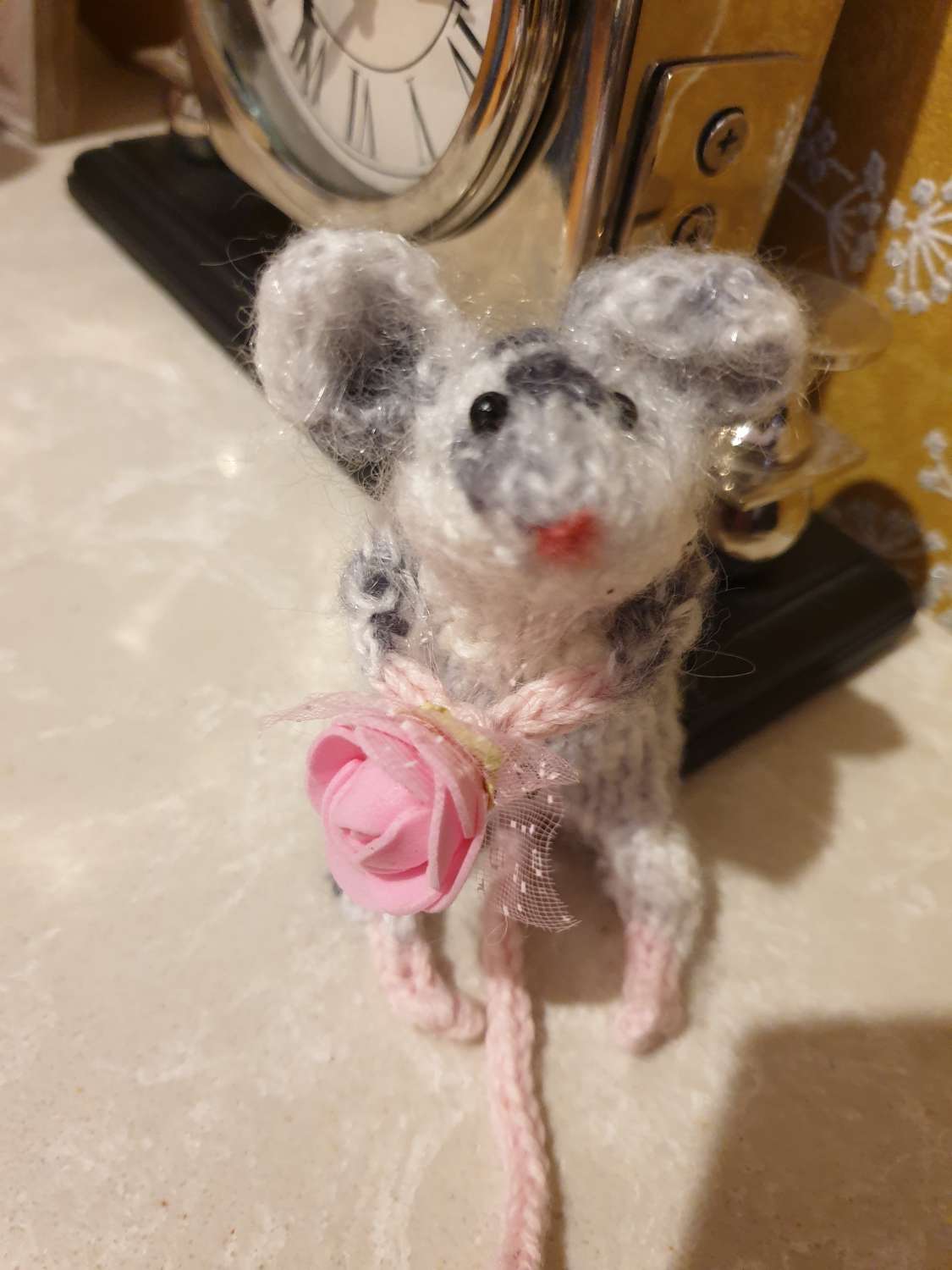 Knitted cute mouse Knitted cute mouse