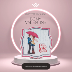 03: Be My Valentine Loving Couple card