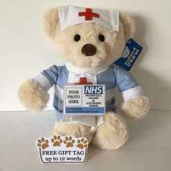 Nurse personalised teddy bear gift 5 Nurse personalised teddy bear gift 5