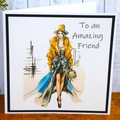C4847   To an Amazing Friend Birthday Card