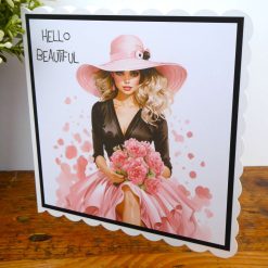 C4893 Hello Beautiful Card 2 C4893 Hello Beautiful Card 2