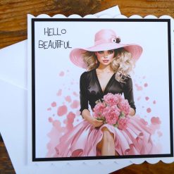 C4893 Hello Beautiful Card 3 C4893 Hello Beautiful Card 3